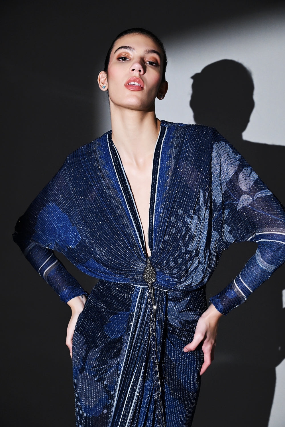 nikita mhaisalkar draped sequin mini dress Buy Multicolour artsy print sequin draped dress by Nikita Mhaisalkar at  Aashni and Co
