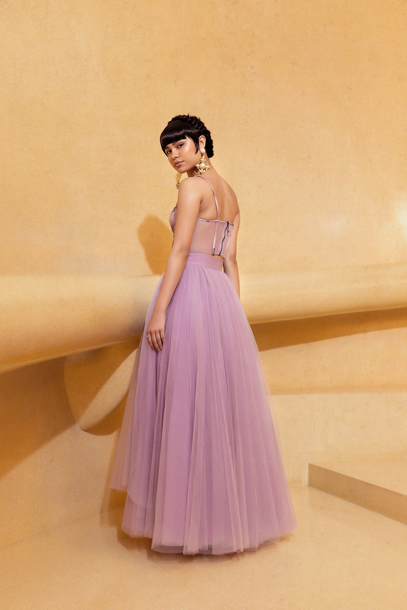 Lilac Tulle Skirt